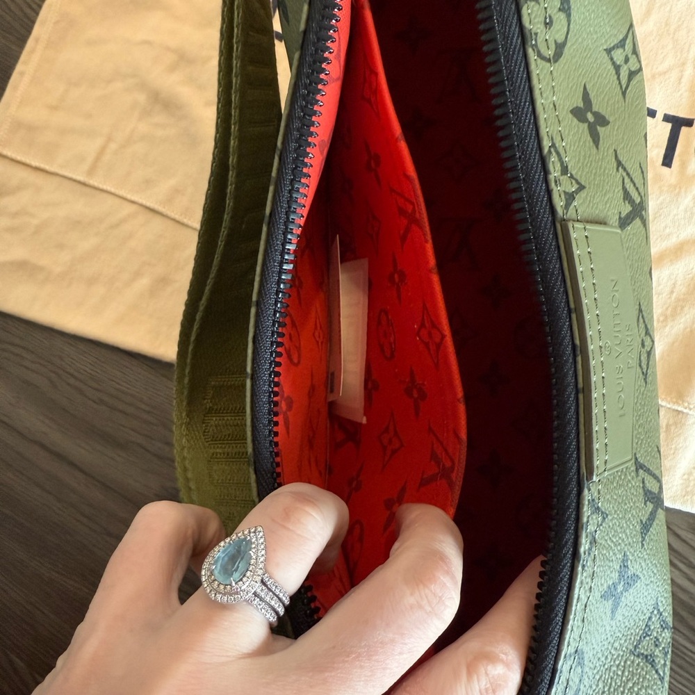 Rare Brand New Louis Vuitton Hamac Monogram Green - Picture 10 of 12